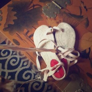 Adorable lace up sexy sandals